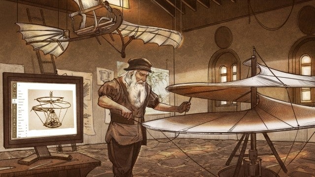 da vincis flying machines