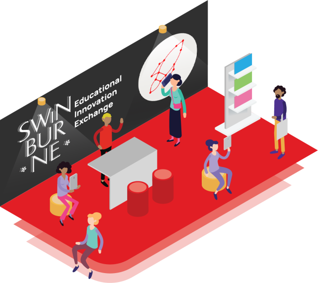 Swinburn University of Technology Virtual Career Fair booth design