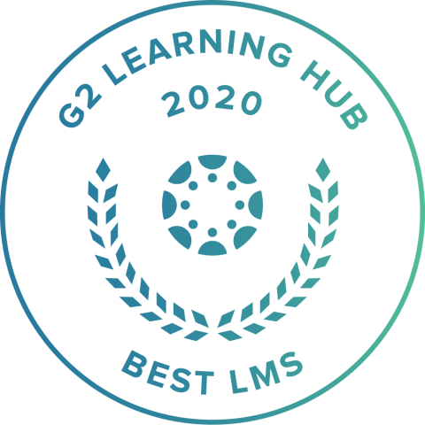 Award Illustration G2 Learning Hub 2020 Best LMS