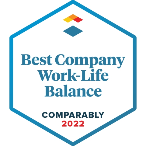 Comparably Best Company Work-Life Balance 2022